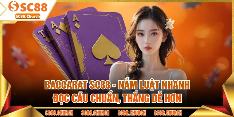 Baccarat SC88 - Nắm Luật Nhanh, Đọc Cầu Chuẩn, Thắng Dễ Hơn